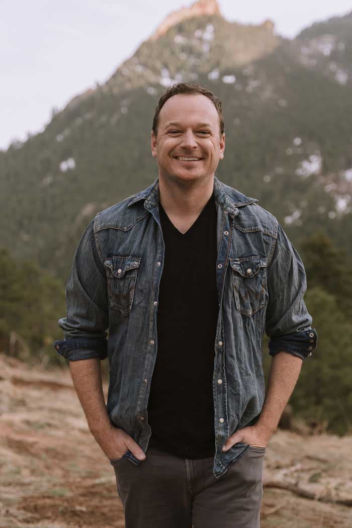 Nathaniel Boyle in the foothills above Boulder